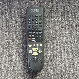 Fisher B19203 Universal VCR TV Remote Control, Black - OEM